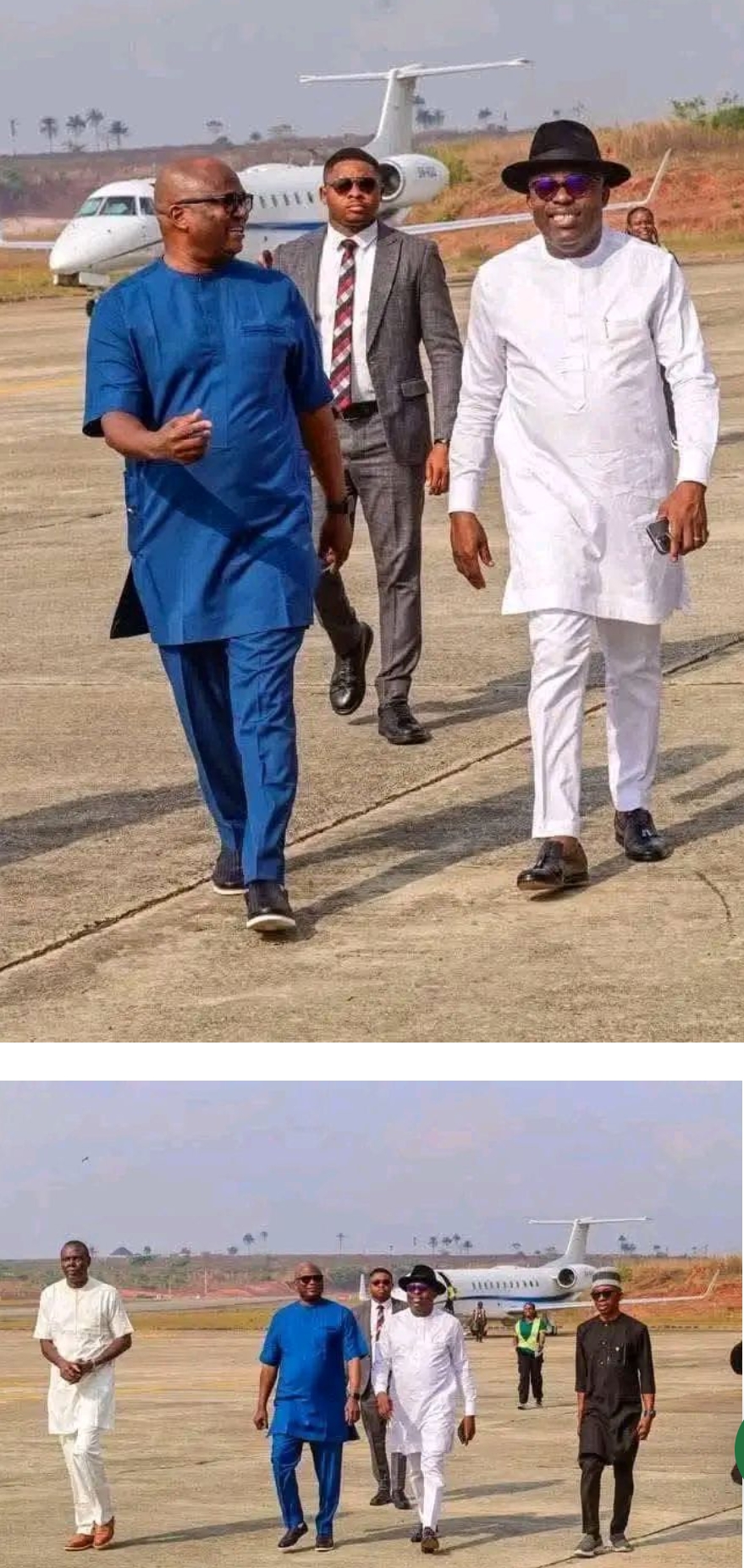 Just-In: Fubara Storms Delta State for PDP Governors’ Meeting