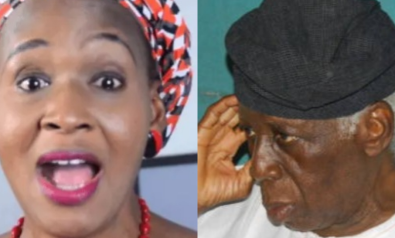 Accuses late Father of occultic practice, destruction of family