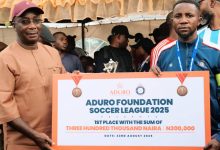 Aduro Foundation Lights Up Ondo with First-Ever Soccer League Grand Finale